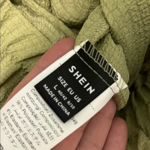 Green Wide-Leg Pants - Picture 7 of 7